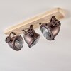 HERFORD Ceiling Light copper, Ecru, 3-light sources