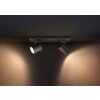 Philips HUE AMBIANCE WHITE RUNNER Spotlight base set black, 2-light sources, Remote control