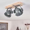 HERFORD Ceiling Light grey, Light wood, 2-light sources