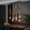 GRAAUW Pendant Light brown, grey, 7-light sources