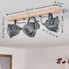 HERFORD Ceiling Light grey, Light wood, 3-light sources