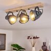 HERFORD Ceiling Light grey, Light wood, 3-light sources