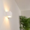 BRASLO Wall Light white, 1-light source