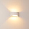 BRASLO Wall Light white, 1-light source