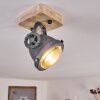 HERFORD Ceiling Light grey, Light wood, 1-light source