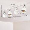 SAFARI Ceiling Light white, 4-light sources