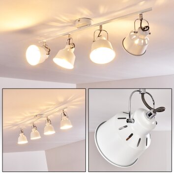 SAFARI Ceiling Light white, 4-light sources