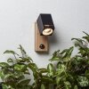 Brilliant GALENI Wall Light Light wood, 1-light source, Motion sensor