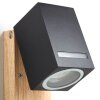 Brilliant GALENI Wall Light Light wood, 1-light source, Motion sensor