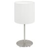 Eglo PASTERI table lamp matt nickel, 1-light source