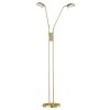 Fischer & Honsel  POOL TW Floor Lamp LED brass, 2-light sources, Motion sensor