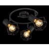 Globo PRISKA Spotlight black, 3-light sources
