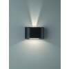 Fischer & Honsel  WALL Wall Light black, 2-light sources