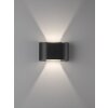 Fischer & Honsel  WALL Wall Light black, 2-light sources