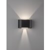 Fischer & Honsel  WALL Wall Light black, 2-light sources