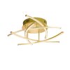 Fischer & Honsel  CROSS TW Ceiling Light LED brass, 5-light sources, Remote control