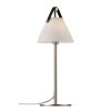 Design For The People by Nordlux STRAP Table lamp matt nickel, 1-light source