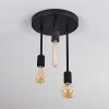 TRAVESIAS Ceiling Light black, 3-light sources