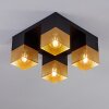 ARMENIE Ceiling Light gold, brass, black, 4-light sources