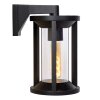 Lucide CADIX Outdoor Wall Light black, 1-light source