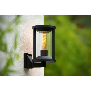 Lucide CADIX Outdoor Wall Light black, 1-light source