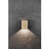 Nordlux FOLD Outdoor Wall Light LED brass, 2-light sources