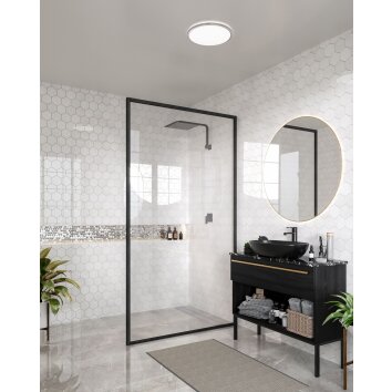 Nordlux THEROS Ceiling Light LED chrome, 1-light source