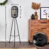 TEHERAN Floor Lamp black, 1-light source