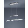 Reality IKARIA Pendant Light LED matt nickel, 3-light sources