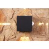 Lutec EVANS outdoor wall light LED anthracite, 4-light sources