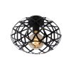 Lucide WOLFRAM Ceiling Light black, 1-light source