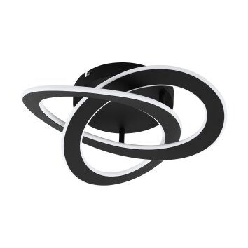 Eglo ROLIMARE Ceiling Light LED black, 1-light source