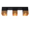 Lucide RENATE Ceiling Light black, 3-light sources