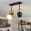 PRESA Ceiling Light black, 2-light sources