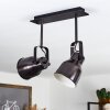 PRESA Ceiling Light black, 2-light sources