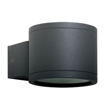 KS Verlichting Optica Wall Light anthracite, 1-light source