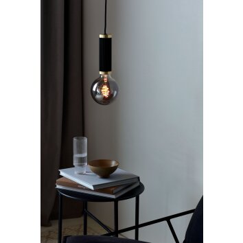 Nordlux GALLOWAY Pendant Light brass, black, 1-light source