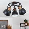 BANJUL Ceiling Light black, 3-light sources