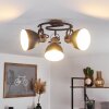 BANJUL Ceiling Light black, 3-light sources