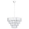 Eglo ERSEKA Pendant Light chrome, 7-light sources