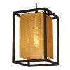 Lucide SANSA Pendant Light black, 1-light source