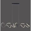 Leuchten-Direkt CURLS Pendant Light LED black, 4-light sources