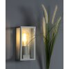 Lutec MONDRIAN Outdoor Wall Light silver, 1-light source