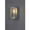 Lutec MONDRIAN Outdoor Wall Light silver, 1-light source