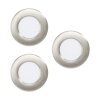 Eglo FUEVA recessed light LED matt nickel, 3-light sources