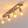 LAGUNITA Ceiling Light matt nickel, 4-light sources