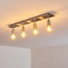 LAGUNITA Ceiling Light matt nickel, 4-light sources