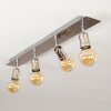 LAGUNITA Ceiling Light matt nickel, 4-light sources