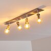 LAGUNITA Ceiling Light matt nickel, 4-light sources