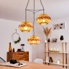 JAURAMA Pendant Light black, 3-light sources